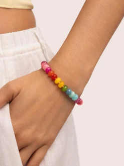 Pulsera Bloom Stones Acero Baño Oro