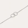Pulsera Circles Twist Acero