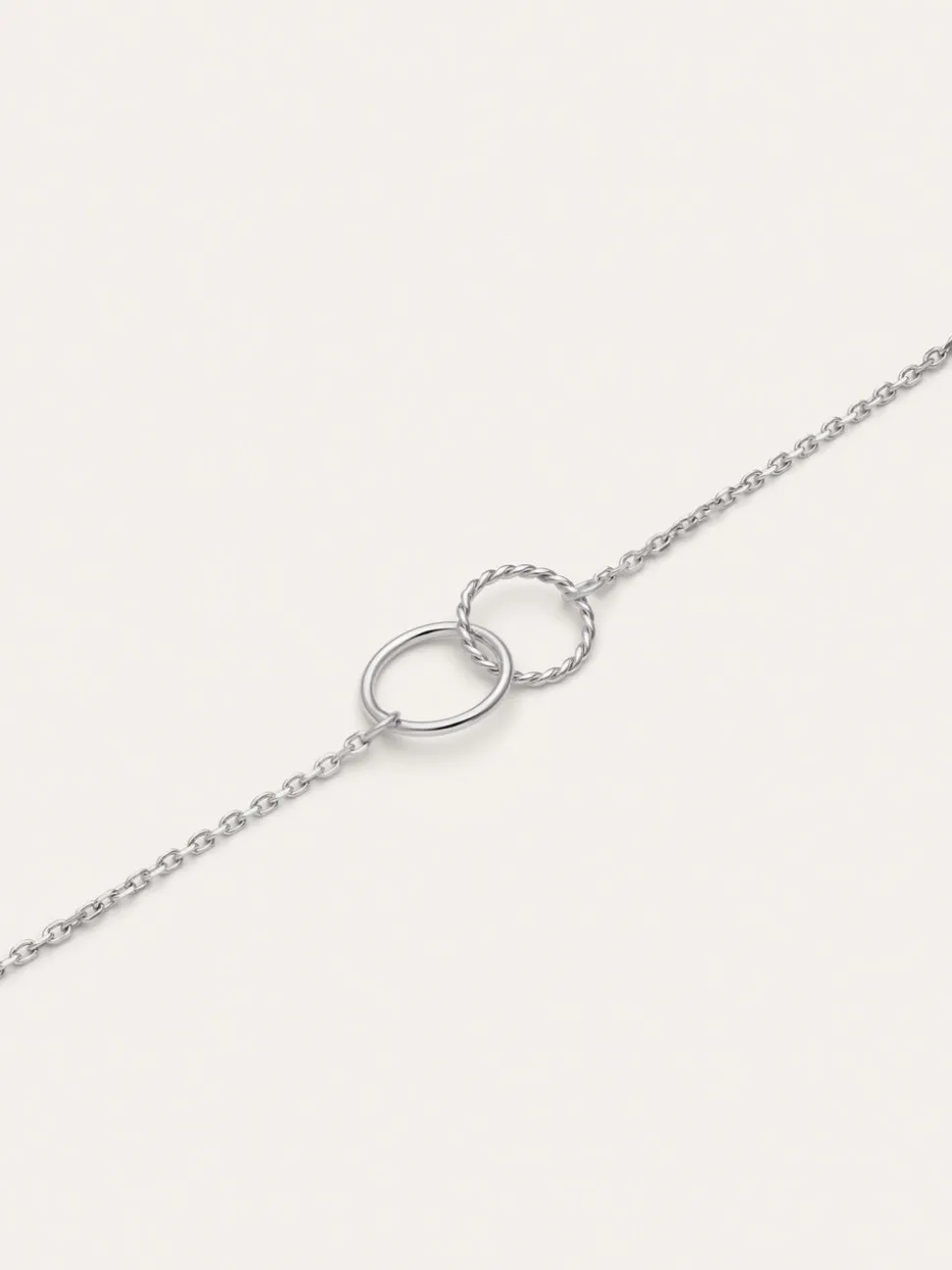 Pulsera Circles Twist Acero