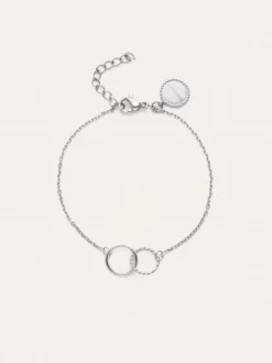 Pulsera Circles Twist Acero