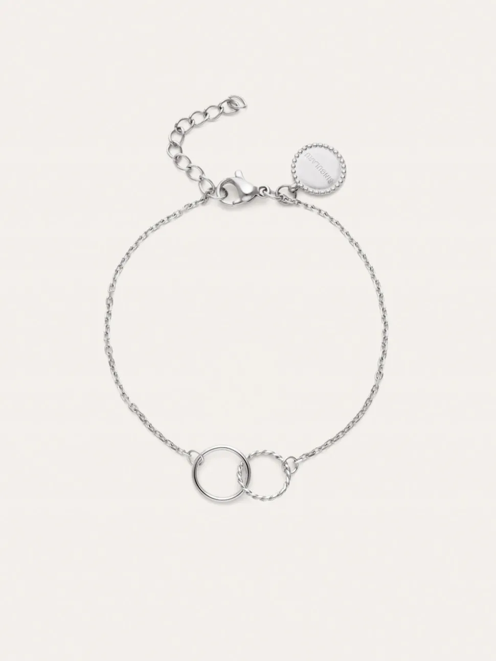 Pulsera Circles Twist Acero