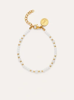 Pulsera Clara Acero Baño Oro