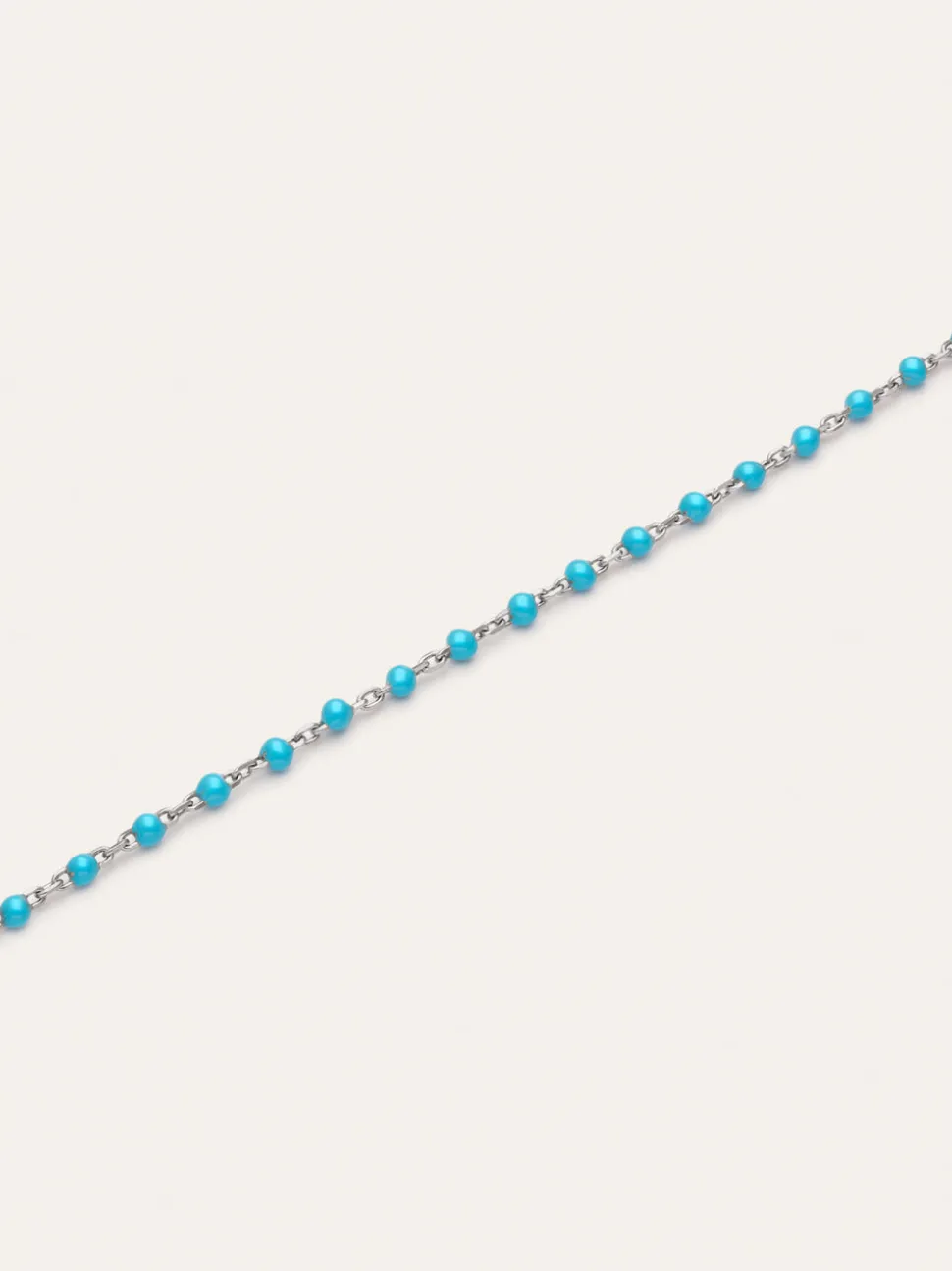 Pulsera Dots Turquoise Enamel Acero