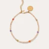 Pulsera Glam Acero Baño Oro