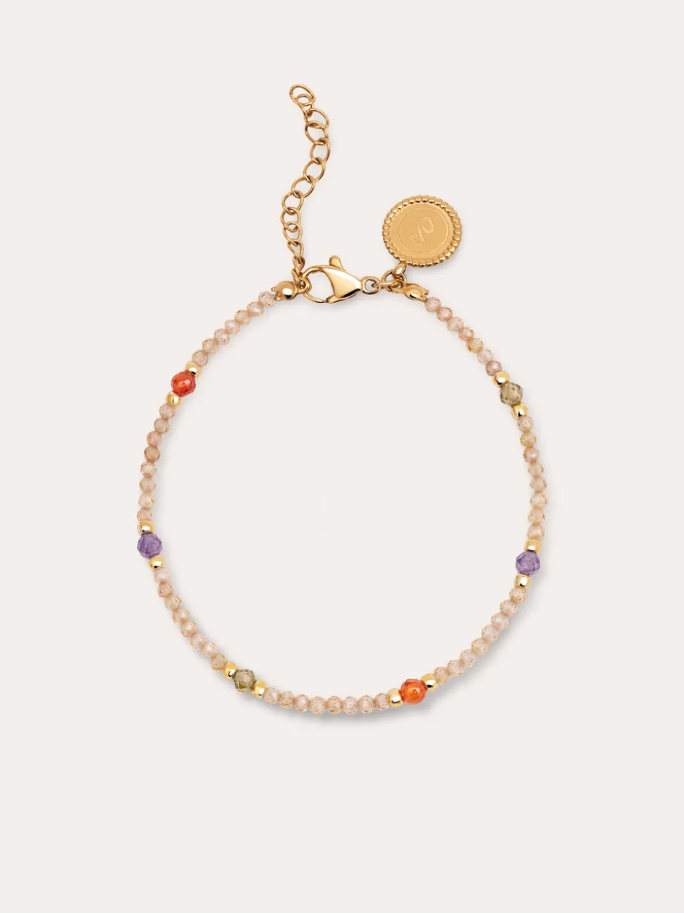 Pulsera Glam Acero Baño Oro