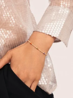 Pulsera Glam Acero Baño Oro