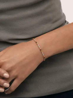 Pulsera Helia Colors Acero Baño Oro