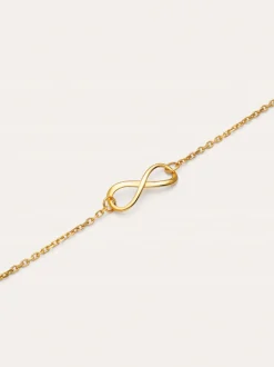 Pulsera Infinito Acero Baño Oro