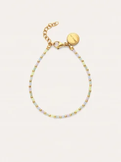 Pulsera Joy Colors Acero Baño Oro