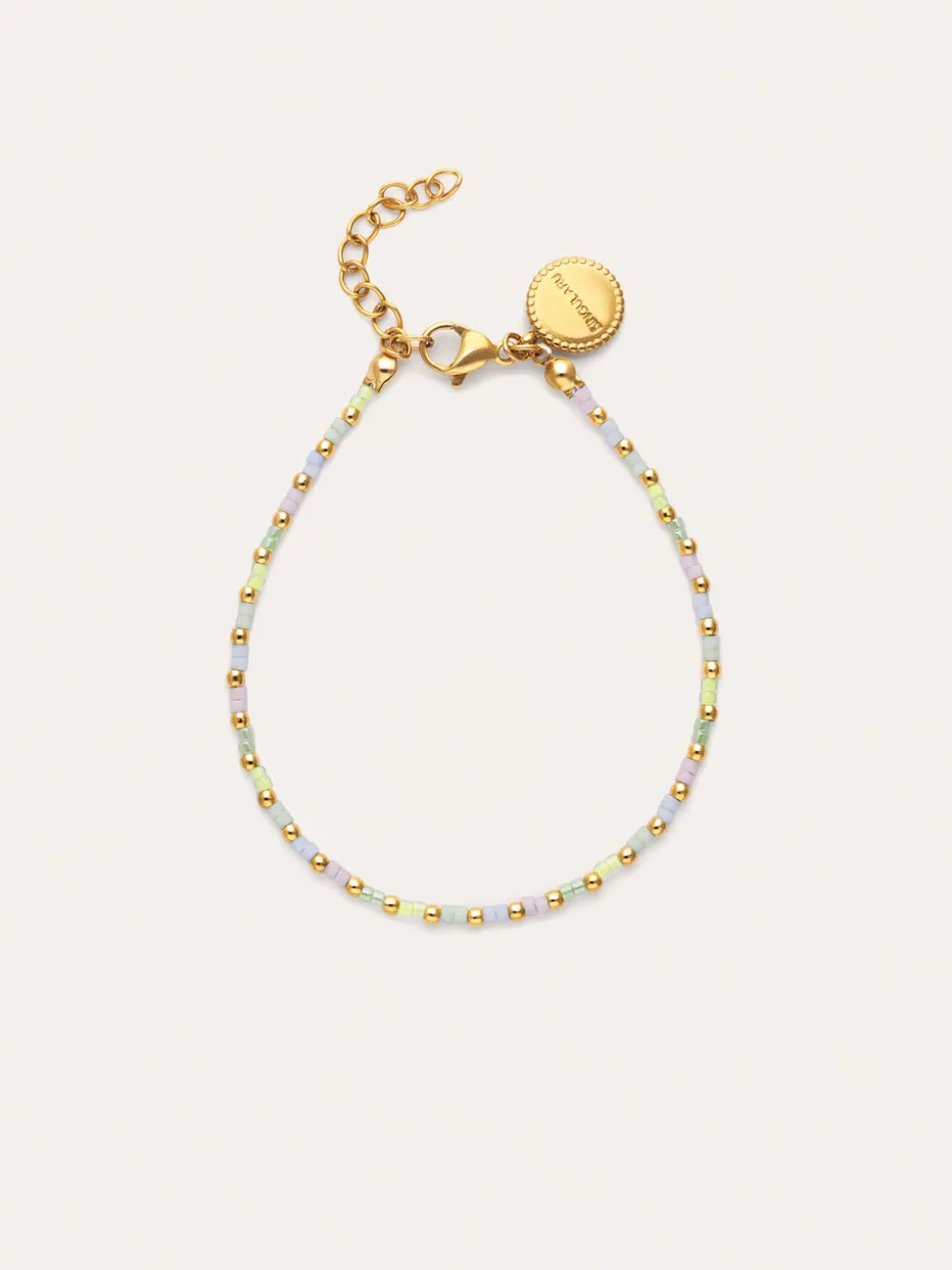 Pulsera Joy Colors Acero Baño Oro