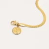 Pulsera Lisse S Acero Baño Oro