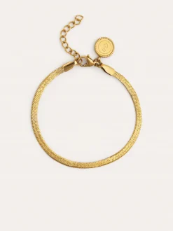 Pulsera Lisse Sparkling Acero Baño Oro