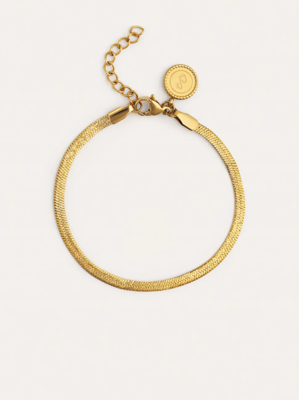 Pulsera Lisse Sparkling Acero Baño Oro