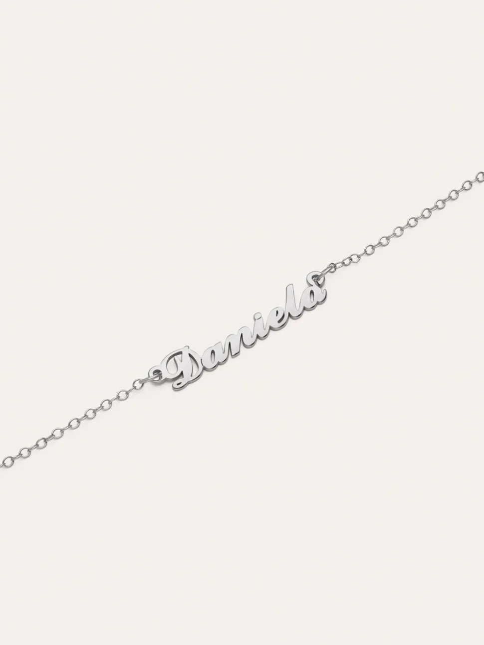 Pulsera Personalizada Carrie Plata