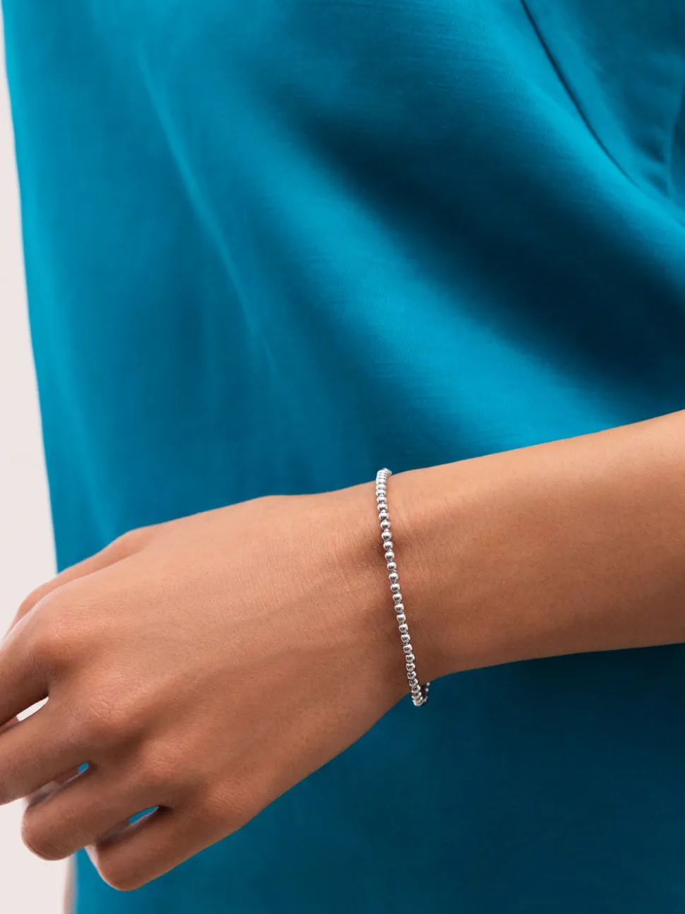 Pulsera Rosario Acero