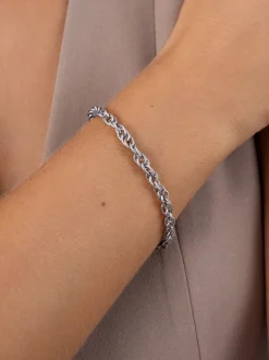 Pulsera Spinning Rope Chain Acero