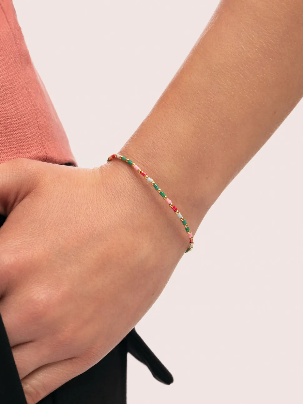 Pulsera Vidal Colors Acero Baño Oro