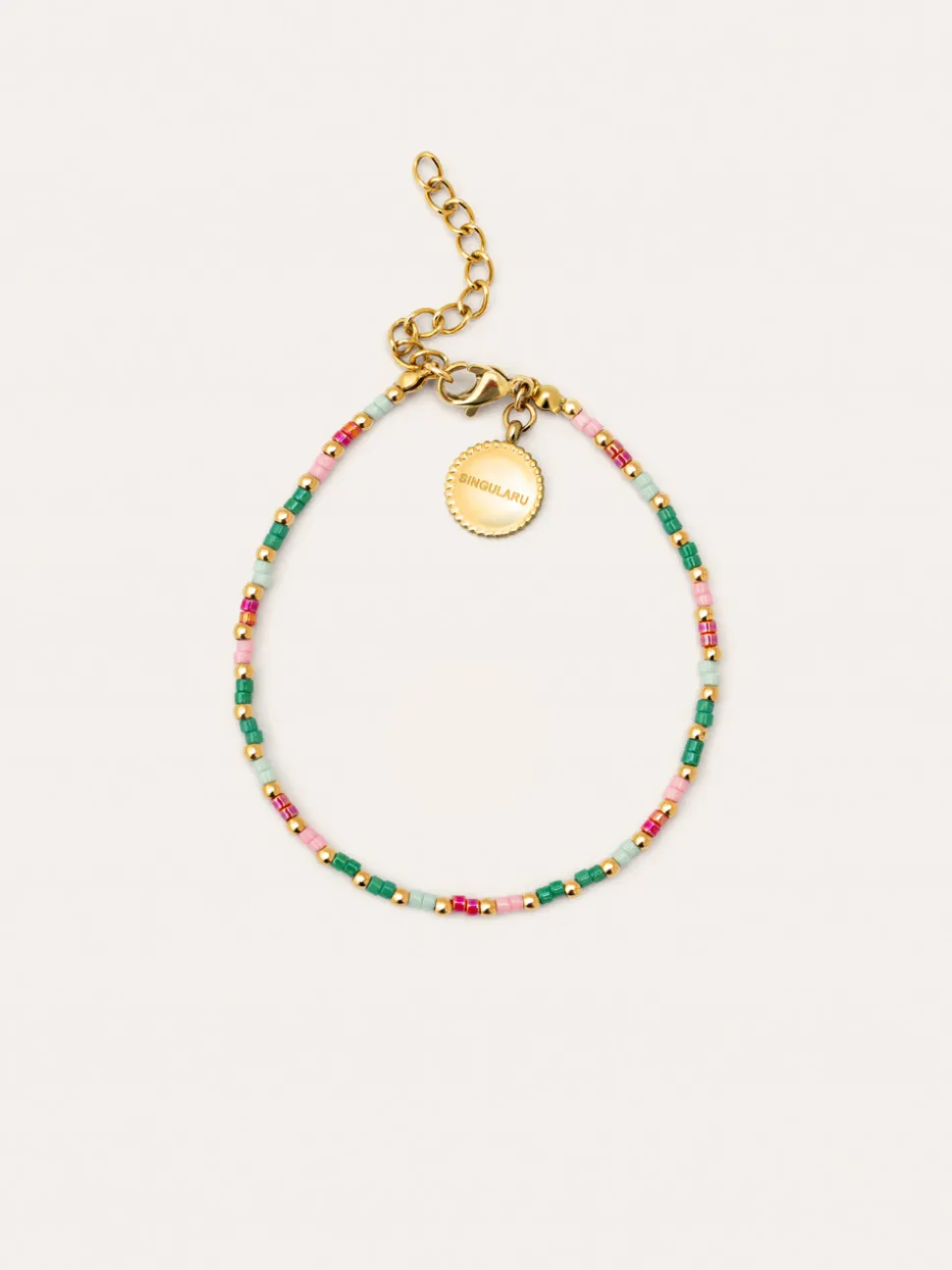 Pulsera Vidal Colors Acero Baño Oro