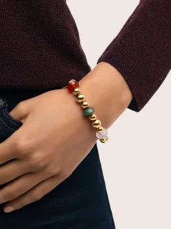 Pulsera Winter Bomb Acero Baño Oro